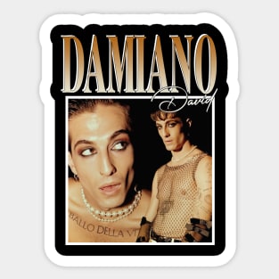 Damiano David Sticker